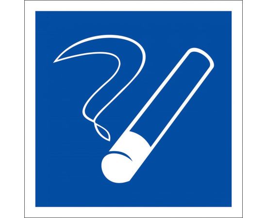 Знак Место курения Стандарт Знак D03 200x200 мм, пленка ПП 00-00026665 