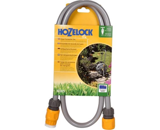 Шланг для подключения катушек 1/2 1.5 м с коннекторами Hozelock 6005R3600:835 