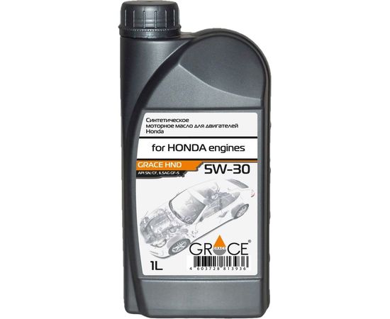 Масло моторное синтетическое GRACE HND 5W-30 1 л 