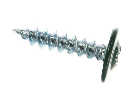 Саморезы с полусферической головкой и остриём Профикреп зел. мох RAL6005, 4,2х19 200 шт 2004906224 