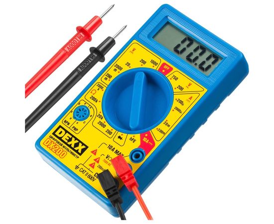 Цифровой мультиметр DEXX DX200 45300 – изображение 6