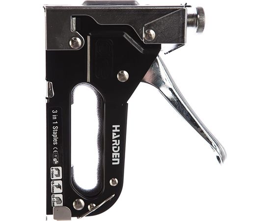 Мебельный степлер HARDEN регулируемый, тип скобы 140, 28 и 300 620803 – изображение 3