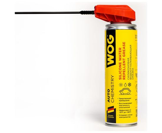 Силиконовая водоотталкивающая смазка с профессиональным распылителем 2 в 1 335 мл WOG WGC0311 – изображение 6