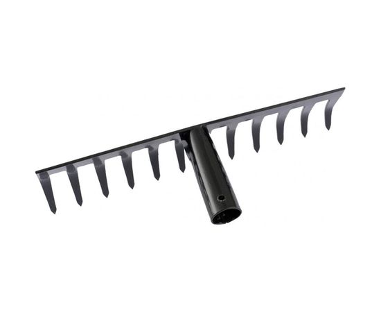 Прямые грабли без черенка, 12-зубые, СИБРТЕХ 61746 – изображение 4