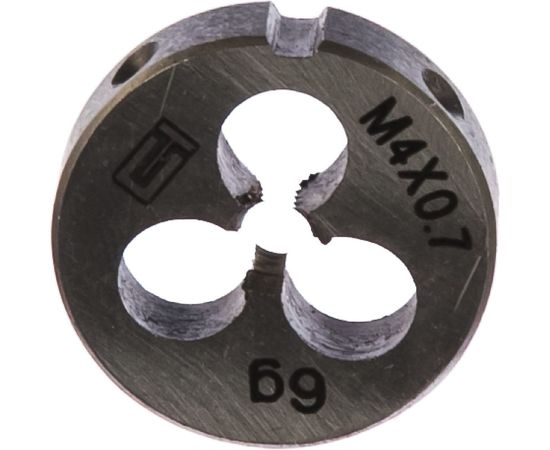 Плашка М4x0,7 мм СИБРТЕХ 77009 – изображение 2