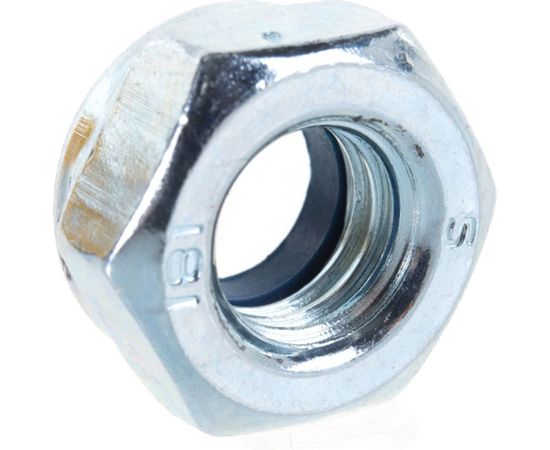 Шестигранные гайки со стопорным кольцом Профикреп DIN985 Zn, М10 40 шт 111160 – изображение 4