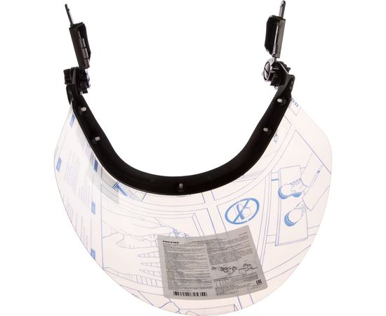 Защитный лицевой щиток с креплением на каске РОСОМЗ КБТ ВИЗИОН TITAN 04330 – изображение 2