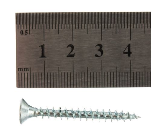 Саморез Tech-Krep ШУц 4,5х40 потайная головка 11 шт, пакет 102439 – изображение 2