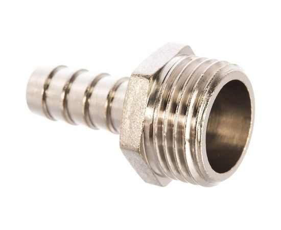 Комплект штуцер с хомутом для газа РОСТерм латунь с покр. 1/2x10 НР, хомут винт. 10-16 CNCT-M15 – изображение 2