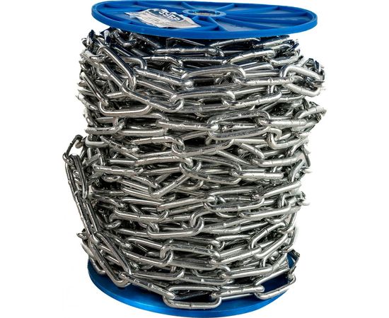Цепь длиннозвенная DIN 763 Зубр 4-304030-06 – изображение 4