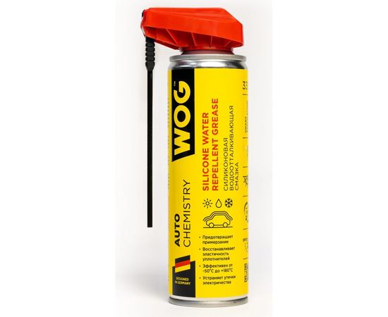 Силиконовая водоотталкивающая смазка с профессиональным распылителем 2 в 1 335 мл WOG WGC0311 – изображение 4