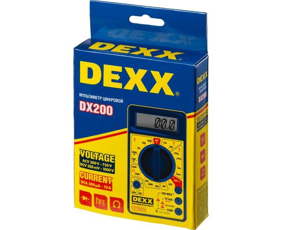 Цифровой мультиметр DEXX DX200 45300 – изображение 2