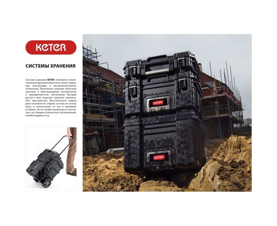 Ящик-лоток Keter GEAR CRATE 22 38373 – изображение 5