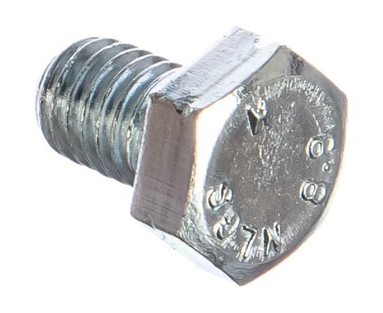 Болт с шестигранной головкой Метизный двор 8x12 DIN 933. 4 шт. 4607173906298 