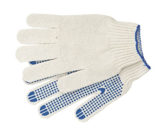 Перчатки СИБРТЕХ х/б, ПВХ-покрытие точка 67703 