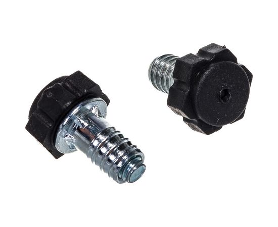 Регулируемая опора Tech-Krep с резьбой М6 с муфтой, черная 4 шт. 129979 