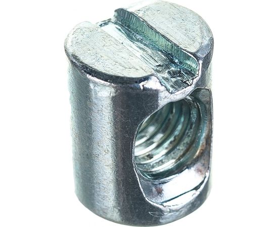 Мебельная потайная гайка с прямым шлицем Tech-Krep 6х12,5 24 шт 142475 