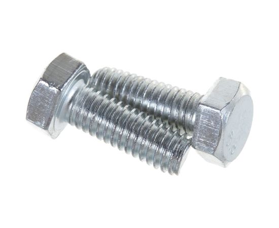 Болт Стройметиз полная резьба DIN933 М6х16, класс прочности 5.8, цинк 100 шт. 3011218 