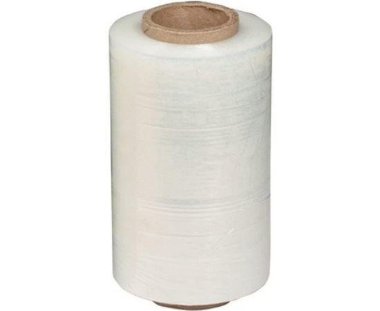 Стрейч пленка компакт первый сорт ПАКПОЛИМЕР прозрачная 125мм 550гр 38 20мкм 