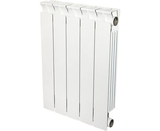 Биметаллический радиатор STOUT STYLE 500 6 секций, боковое подключение SRB-0110-050006 RG008V47CPSTEB 