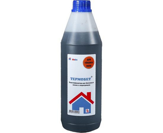 Пластификатор для бетона при устройстве теплых полов AlfaBet ТермоБетон 1 л 20158 
