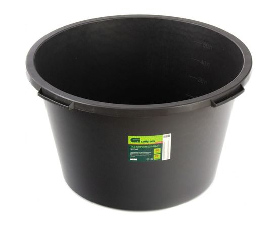 Круглый строительный таз СИБРТЕХ 60 л 814415 