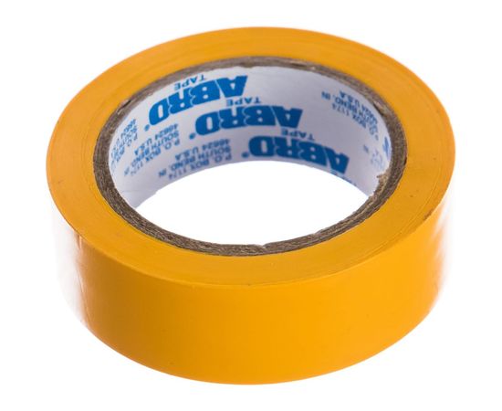 Изолента желтая ABRO 0,19 х 10 ET-912-18-10-YLW-RW 