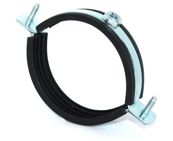 Сантехнический хомут для труб с гайкой СВК 3 М10 87-90 SVK-Fe080М10 