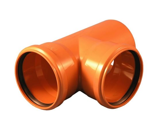 Тройник для наружной канализации Flextron 160х160мм, 87° градусов SVK-KN70161687 