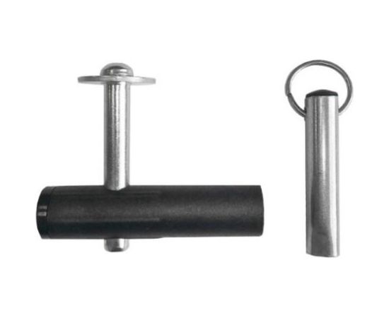 Навесной винтовой замок Шепард ЗНВ 2 с одной се��ретностью, трехгранный ключ 3473 