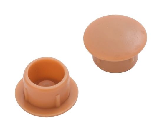 Декоративная заглушка Tech-Krep 14 мм бук 30 шт - пакет 108886 