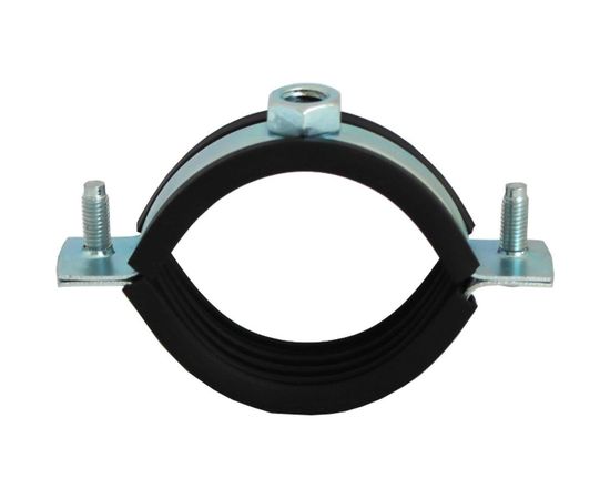 Сантехнический хомут для труб с гайкой СВК 1 1/2 М8 47-52 SVK-Fe040 – изображение 4