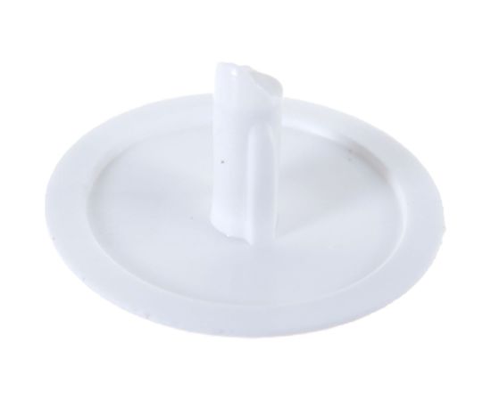 Заглушка на шуруп-стяжку ЕВРОПАРТНЕР 7 мм белая 50 шт. 16 1585 4 – изображение 4