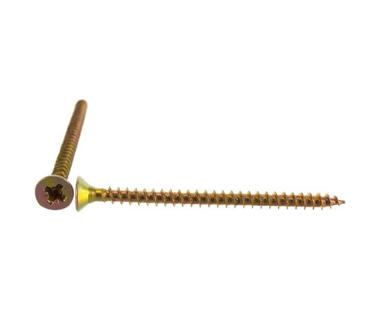 Универсальный саморез по дереву КрепСтройГрупп 3,5х50 желтый цинк, 250 шт. 145412 – изображение 5