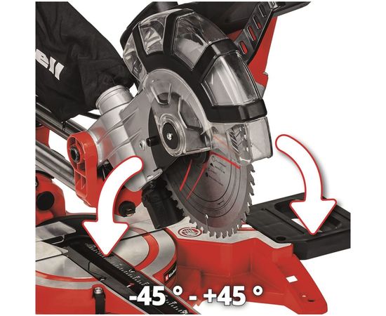 Торцовочная пила Einhell TC-SM 2131/1 Dual 4300390 – изображение 5