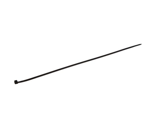 Нейлоновые стяжки FORTISFLEX КСС 5х350 черный 100 штук 49418 – изображение 6