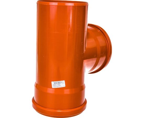 Тройник для наружной канализации Flextron 160х160мм, 87° градусов SVK-KN70161687 – изображение 4