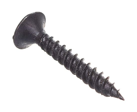 Оксидированный саморез гипсокартон/металл КрепСтройГрупп 3,5х25, 500 шт. 145304 – изображение 4