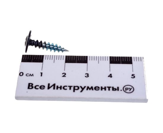 Прессшайба Качественный КРЕПЕЖ 4.2х19 мм, серый графит RAL 7024, острая, 250 шт 0301097 КЧ – изображение 2