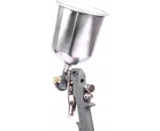 Пневматический краскопульт INTERTOOL HP, форсунка 1.5 мм, бачок 600мл PT-0205 – изображение 7