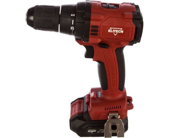 Аккумуляторная дрель-шуруповерт Elitech ДА 12БЛ2 2 А*ч 191605 – изображение 5