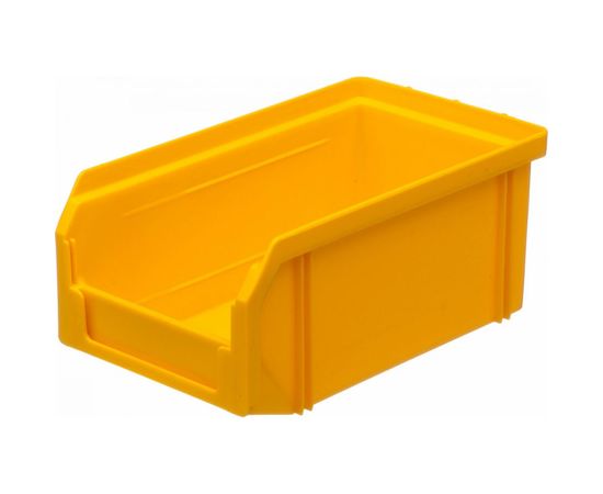 Пластиковый ящик СТЕЛЛА-ТЕХНИК упаковка - 180х310х140 мм, комплект 9 штук V-1-К9-желтый – изображение 3