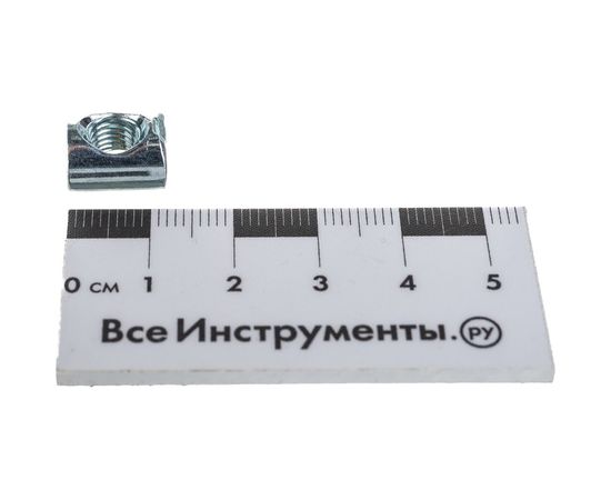 Мебельная потайная гайка с прямым шлицем Tech-Krep 6х12,5 24 шт 142475 – изображение 2