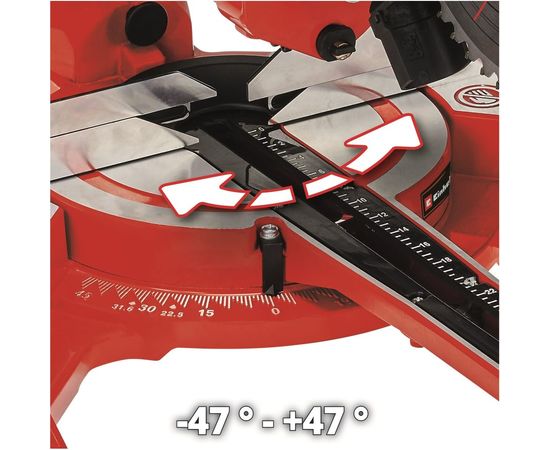 Торцовочная пила Einhell TC-SM 2131/1 Dual 4300390 – изображение 4