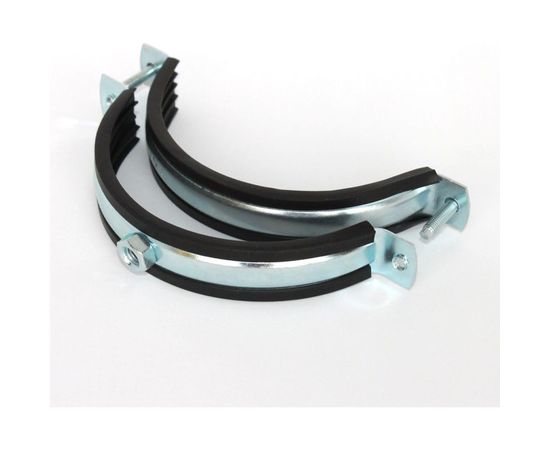 Хомут сантехнический для труб с гайкой СВК 3 М8 87-90 SVK-Fe080М8 – изображение 3