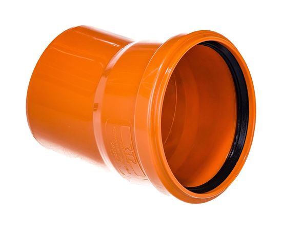 Отвод наружной канализации RTP 110 мм, 15 градусов 16361 – изображение 2