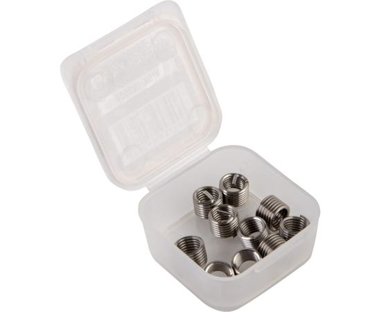 Резьбовые вставки WIEDERKRAFT M5X0.8, 10 предметов WDK-IN0508 – изображение 3