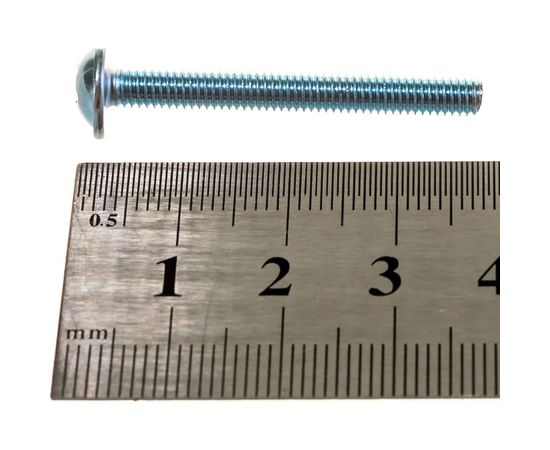 Винт с прессшайбой КРЕП-КОМП шлиц KOMBI DIN967 4х35 55шт вм435мф – изображение 2