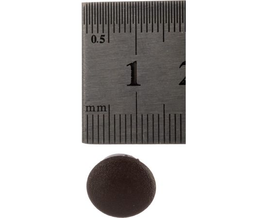 Декоративная заглушка Tech-Krep 10 мм темно-коричневая 35 шт - пакет 108875 – изображение 2
