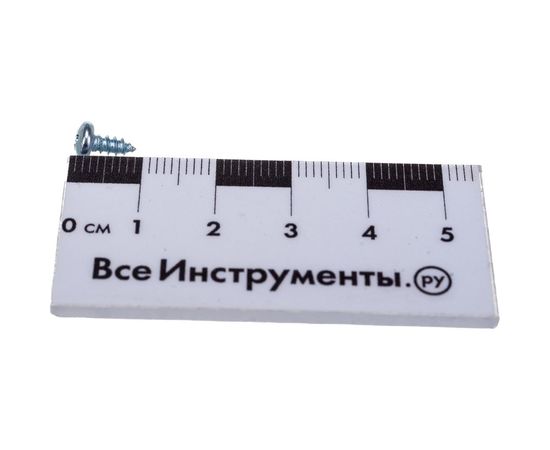Саморез ЦКИ DIN7981 2.9х6.5 остроконечный Ц 2724 – изображение 2